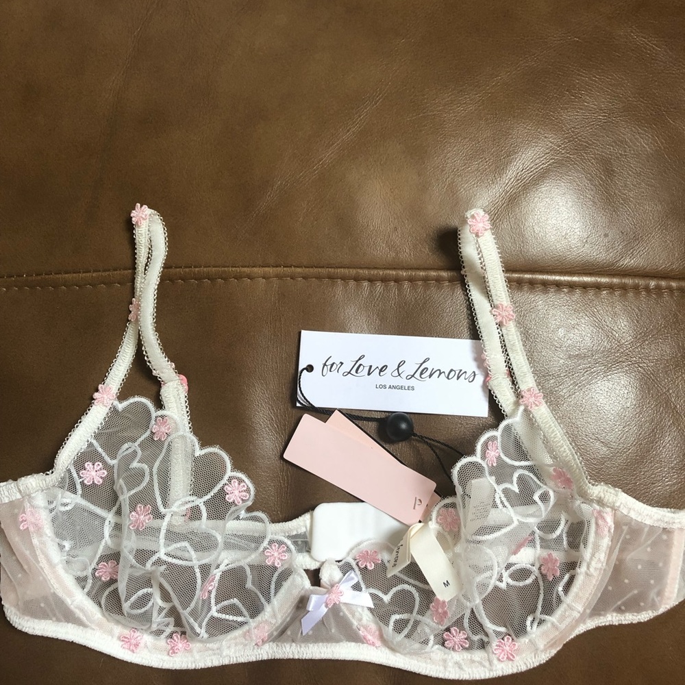 For love and lemons love letter bra medium